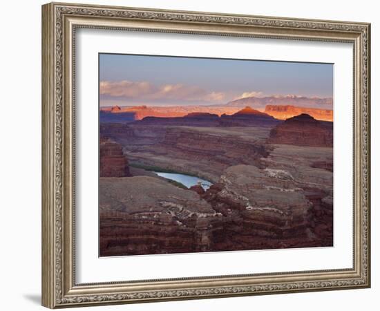 The White Rim Trail in Canyonlands National Park, Near Moab, Utah-Sergio Ballivian-Framed Photographic Print