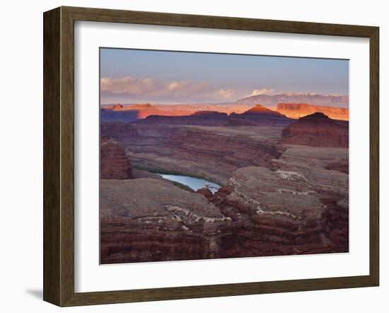The White Rim Trail in Canyonlands National Park, Near Moab, Utah-Sergio Ballivian-Framed Photographic Print