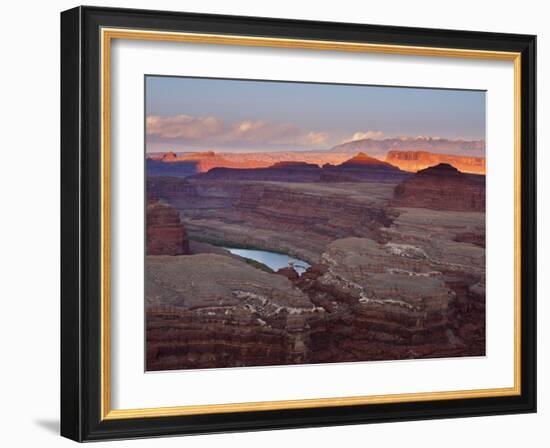 The White Rim Trail in Canyonlands National Park, Near Moab, Utah-Sergio Ballivian-Framed Photographic Print