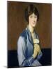 The White Rose (Portrait of a Lady), 1919-William Strang-Mounted Giclee Print