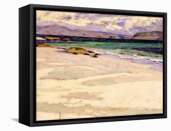 The White Strand, Iona-Francis Campbell Boileau Cadell-Framed Premier Image Canvas