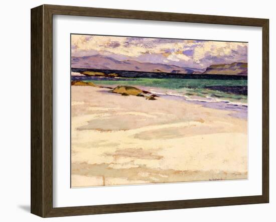 The White Strand, Iona-Francis Campbell Boileau Cadell-Framed Giclee Print