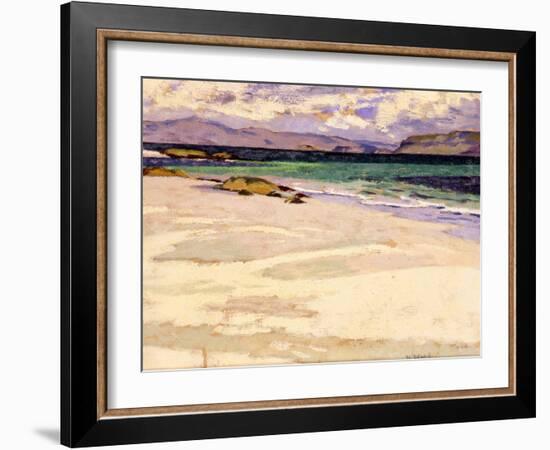 The White Strand, Iona-Francis Campbell Boileau Cadell-Framed Giclee Print