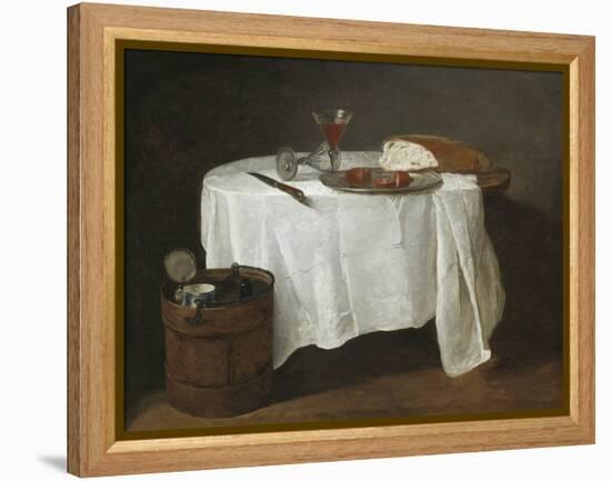 The White Tablecloth, 1731-32-Jean-Baptiste Simeon Chardin-Framed Premier Image Canvas