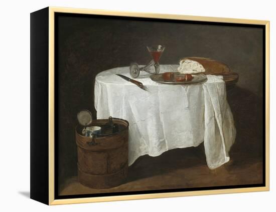 The White Tablecloth, 1731-32-Jean-Baptiste Simeon Chardin-Framed Premier Image Canvas