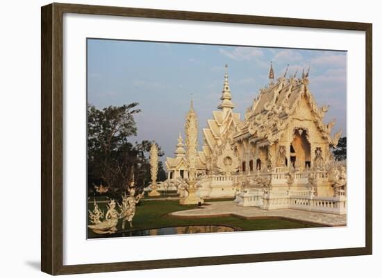 The White Temple (Wat Rong Khun), Ban Rong Khun, Chiang Mai, Thailand, Southeast Asia, Asia-Jochen Schlenker-Framed Photographic Print