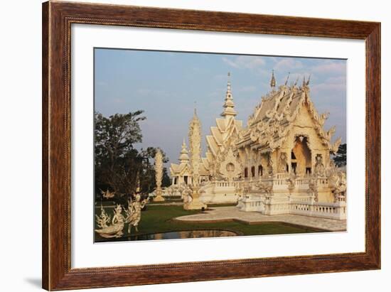 The White Temple (Wat Rong Khun), Ban Rong Khun, Chiang Mai, Thailand, Southeast Asia, Asia-Jochen Schlenker-Framed Photographic Print