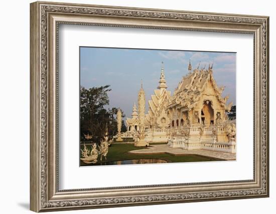 The White Temple (Wat Rong Khun), Ban Rong Khun, Chiang Mai, Thailand, Southeast Asia, Asia-Jochen Schlenker-Framed Photographic Print