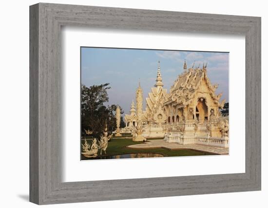 The White Temple (Wat Rong Khun), Ban Rong Khun, Chiang Mai, Thailand, Southeast Asia, Asia-Jochen Schlenker-Framed Photographic Print