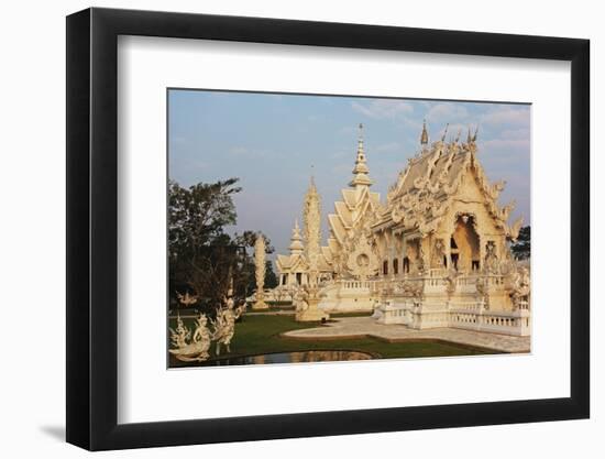 The White Temple (Wat Rong Khun), Ban Rong Khun, Chiang Mai, Thailand, Southeast Asia, Asia-Jochen Schlenker-Framed Photographic Print