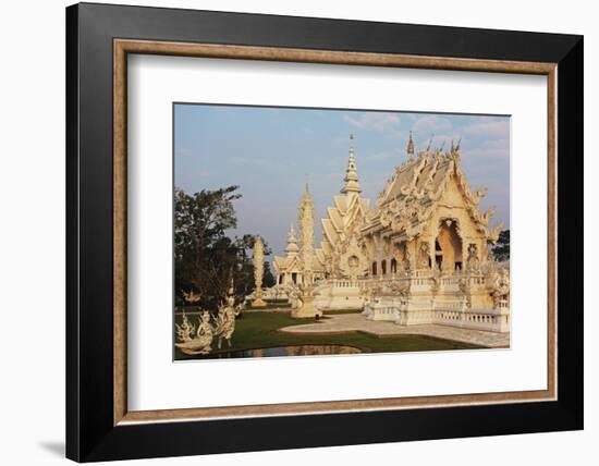 The White Temple (Wat Rong Khun), Ban Rong Khun, Chiang Mai, Thailand, Southeast Asia, Asia-Jochen Schlenker-Framed Photographic Print