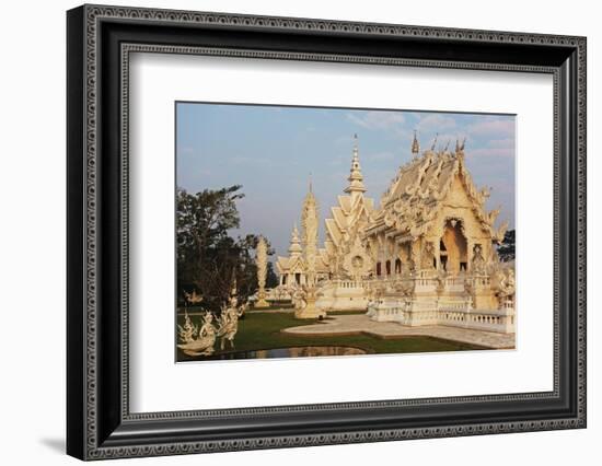 The White Temple (Wat Rong Khun), Ban Rong Khun, Chiang Mai, Thailand, Southeast Asia, Asia-Jochen Schlenker-Framed Photographic Print