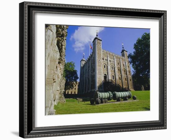 The White Tower, Tower of London, London, England, UK-Walter Rawlings-Framed Photographic Print