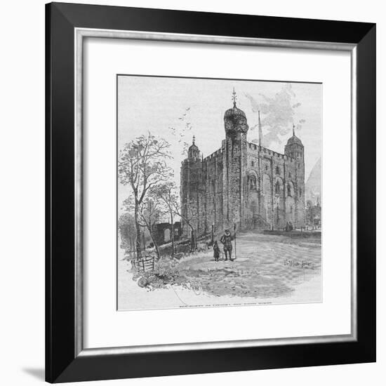 The White Tower: Tower of London-null-Framed Giclee Print