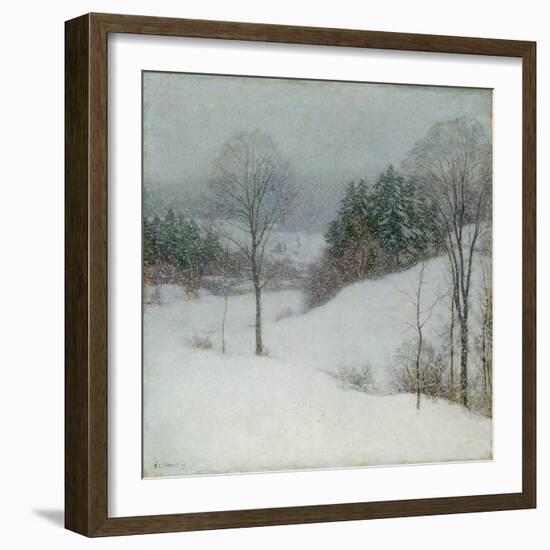 The White Veil, 1909-Willard Leroy Metcalf-Framed Giclee Print