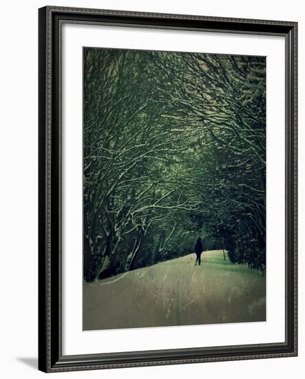 The White Walk-Tim Kahane-Framed Photographic Print