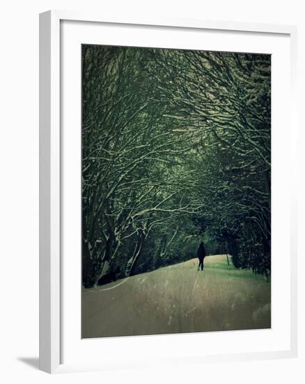 The White Walk-Tim Kahane-Framed Photographic Print