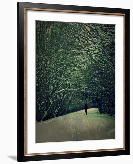 The White Walk-Tim Kahane-Framed Photographic Print