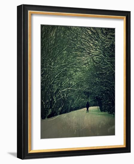 The White Walk-Tim Kahane-Framed Photographic Print