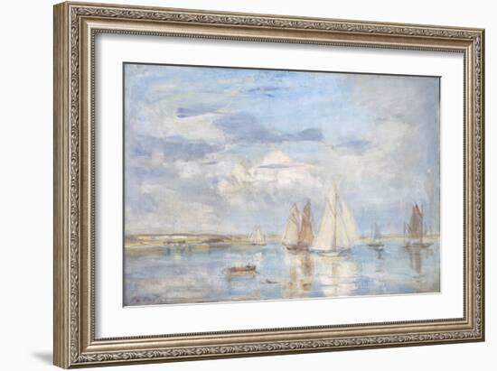 The White Yacht-Philip Wilson Steer-Framed Giclee Print