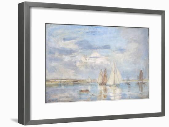 The White Yacht-Philip Wilson Steer-Framed Giclee Print