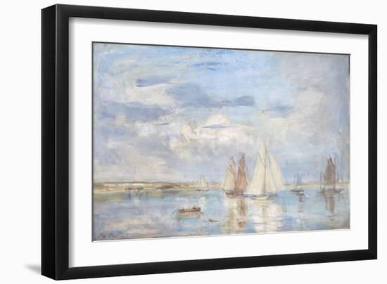 The White Yacht-Philip Wilson Steer-Framed Giclee Print