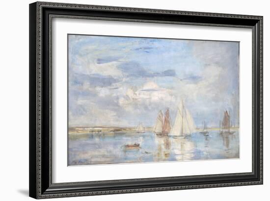 The White Yacht-Philip Wilson Steer-Framed Giclee Print