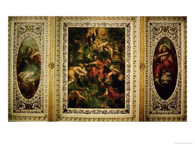 The Whitehall Ceiling The Peaceful Reign Of King James I 1632 34 Giclee Print By Peter Paul Rubens Art Com