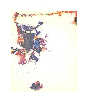 The Whiteness Of The Whale Serigraph By Sam Francis Artcom - 