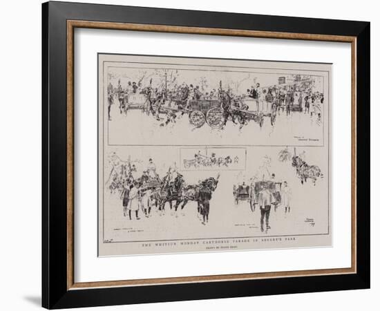 The Whitsun Monday Carthorse Parade in Regent's Park-Frank Craig-Framed Giclee Print