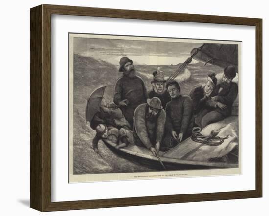 The Whitsuntide Holidays, Life on the Ocean Wave-Alfred Edward Emslie-Framed Giclee Print