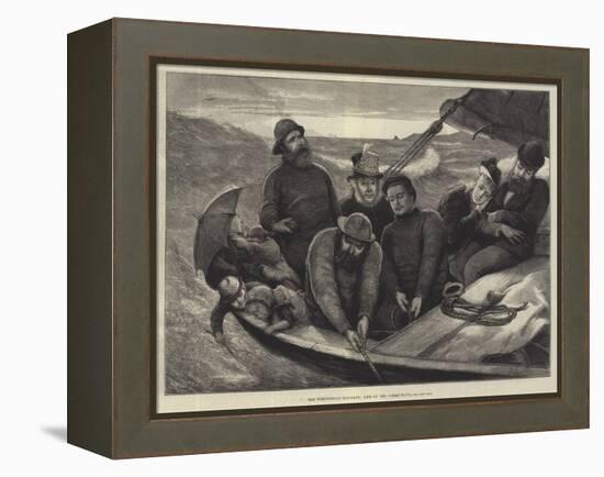 The Whitsuntide Holidays, Life on the Ocean Wave-Alfred Edward Emslie-Framed Premier Image Canvas