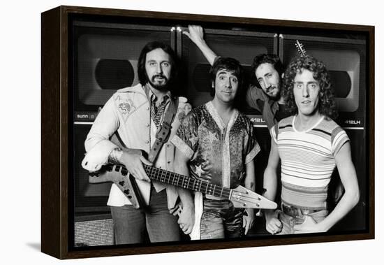 The Who, 1977-Associated Newspapers-Framed Stretched Canvas