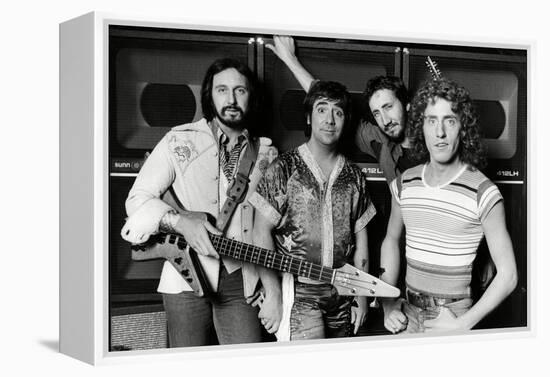 The Who, 1977-Associated Newspapers-Framed Stretched Canvas