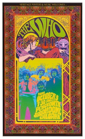 The Who in Concert Art Print by Bob Masse | Art.com