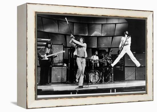 The Who on Stage in 1969-null-Framed Stretched Canvas