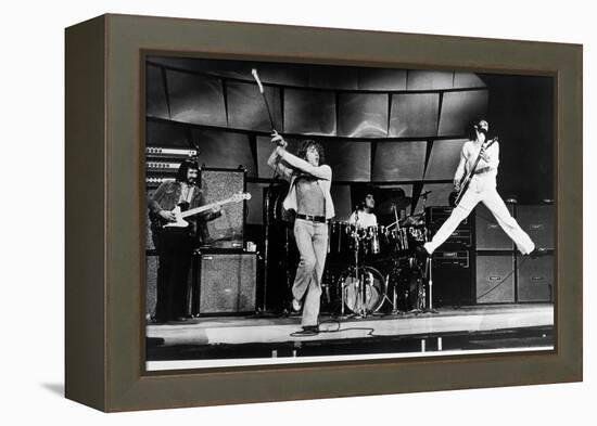 The Who on Stage in 1969-null-Framed Stretched Canvas