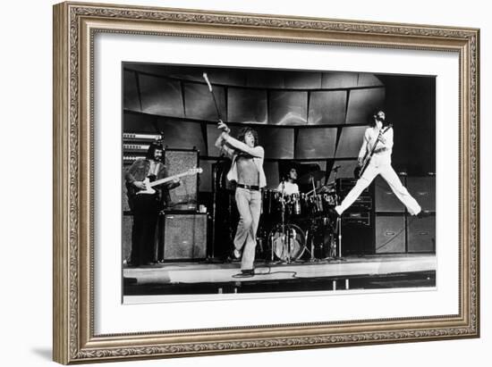 The Who on Stage in 1969-null-Framed Photo