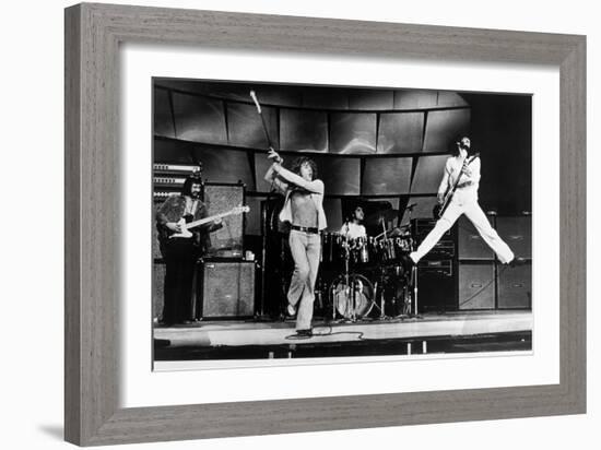 The Who on Stage in 1969-null-Framed Photo