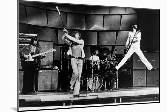 The Who on Stage in 1969-null-Mounted Photo