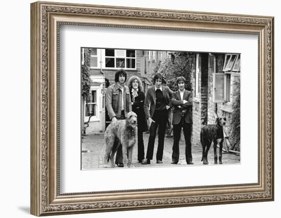 The Who, with Dogs-Associated Newspapers-Framed Photo