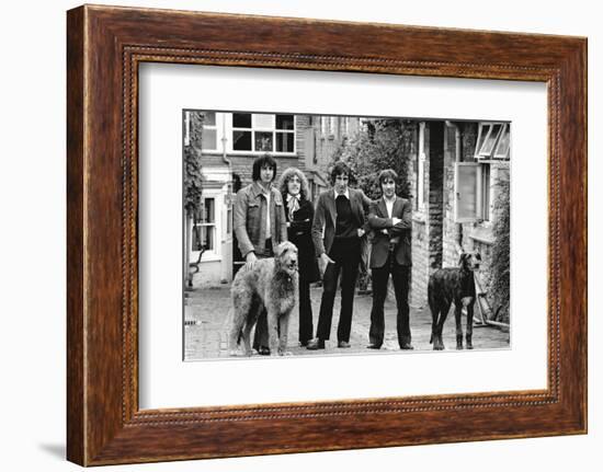 The Who, with Dogs-Associated Newspapers-Framed Photo