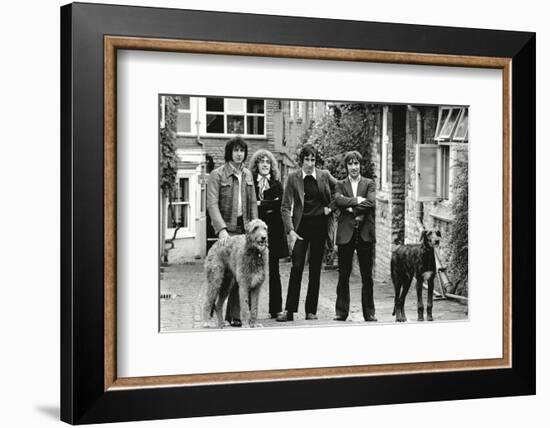 The Who, with Dogs-Associated Newspapers-Framed Photo