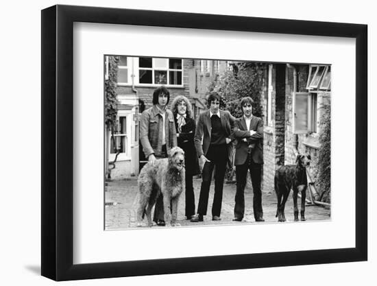 The Who, with Dogs-Associated Newspapers-Framed Photo