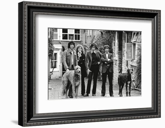 The Who, with Dogs-Associated Newspapers-Framed Photo