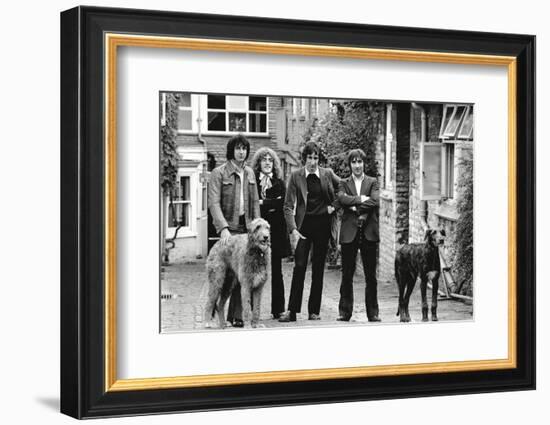 The Who, with Dogs-Associated Newspapers-Framed Photo