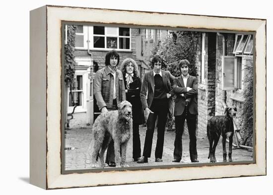 The Who, with Dogs-Associated Newspapers-Framed Stretched Canvas