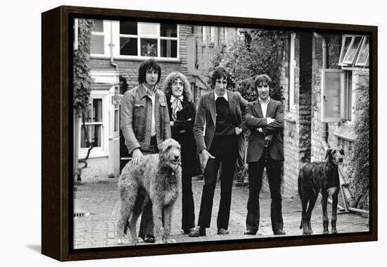 The Who, with Dogs-Associated Newspapers-Framed Stretched Canvas