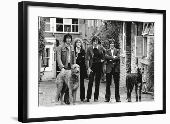 The Who, with Dogs-Associated Newspapers-Framed Photo