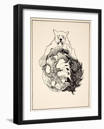 The Whole Story of the Jaguar and the Hedgehog and the Tortoise and the Armadillo All in a Heap-Rudyard Kipling-Framed Giclee Print